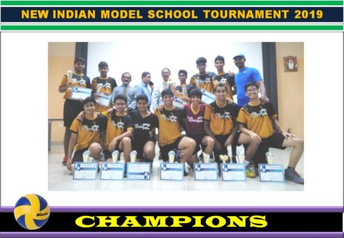 NEW INDIAN MODEL SCHOOL TOURNAMENT